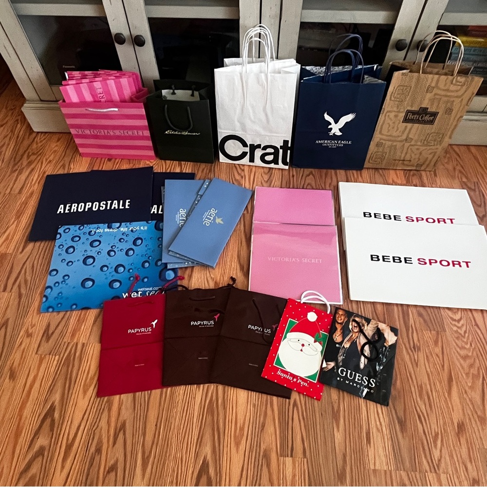 Lot of Boxes and Bags from specialty stores! 27 pieces.